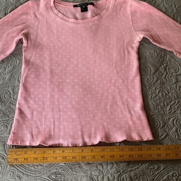 Marc Jacobs Cropped Pink T - Picture 5 of 6